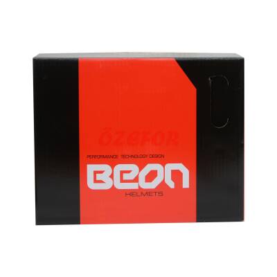 BEON- ÇENE AÇILIR VİZÖRLÜ KASK [B700] [BEYAZ-KIRMIZI] [B-SHOCK] [L] - 6