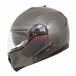 BEON- ÇENE AÇILIR VİZÖRLÜ KASK [B700] [GRİ] [L] - 1