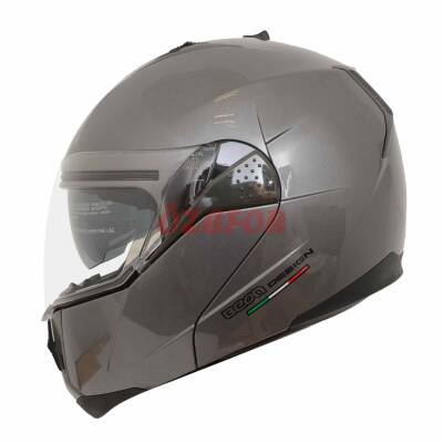 BEON- ÇENE AÇILIR VİZÖRLÜ KASK [B700] [GRİ] [M] - 1