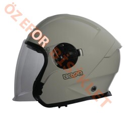 BEON- ÇENESİZ VİZÖRLÜ YAZLIK
KASK [B203] [BEYAZ-KIRMIZI-
YEŞİL] [XL] - 1