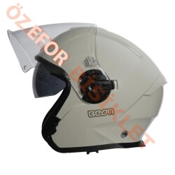 BEON- ÇENESİZ VİZÖRLÜ YAZLIK
KASK [B203] [BEYAZ-KIRMIZI-
YEŞİL] [XL] - 2