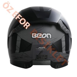 BEON- KAPALI KASK [FULL FACE]
[B507] [SİYAH-GRİ] [M] - 3