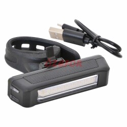 BİSİKLET ÇAKAR 6 FONKSİYONLU RENKLİ IŞIKLI [60 LUMEN - USB GİRİŞLİ] RCTS-6025C - 1