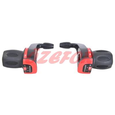 GRIP SHIFT VİTES KOLU 7 ' Lİ NO-INDEX KDSG-08 [SET- TEKLİ AMBALAJ] - KIRMIZI - SAIGUAN - 1