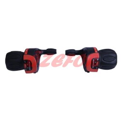 GRIP SHIFT VİTES KOLU 7 ' Lİ NO-INDEX KDSG-09 [SET- TEKLİ AMBALAJ] - KIRMIZI - SAIGUAN - 1