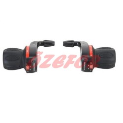 GRIP SHIFT VİTES KOLU 7 ' Lİ NO-INDEX KDSG-09 [SET- TEKLİ AMBALAJ] - KIRMIZI - SAIGUAN - 2