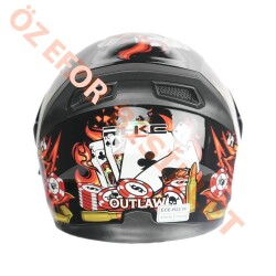 KC - ÇENE AÇILIR VİZÖRLÜ KASK [KC902] [İSKELET] [S] - 3