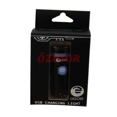 ÖN FAR 1 LEDLİ - 200 LUMEN USB ŞARJLI-NB11-09 UGOE - 2