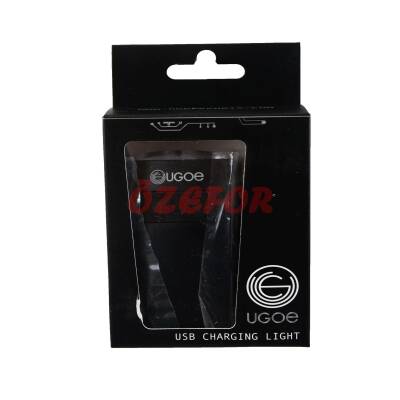 ÖN FAR 2 LEDLİ - 200 LUMEN USB ŞARJLI-NB30-00 UGOE - 3